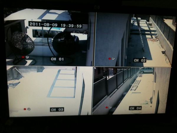 DVR מערכת מצלמות אבטחה